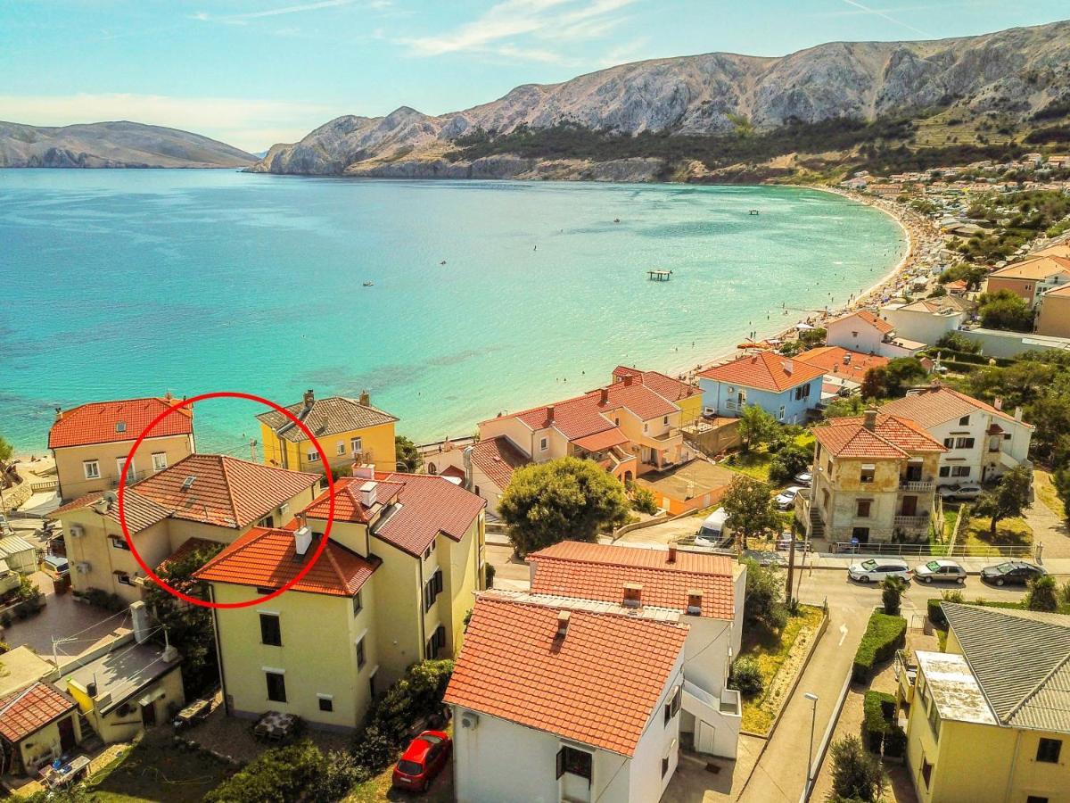 Apartments Marin With Sea View Baška Eksteriør billede