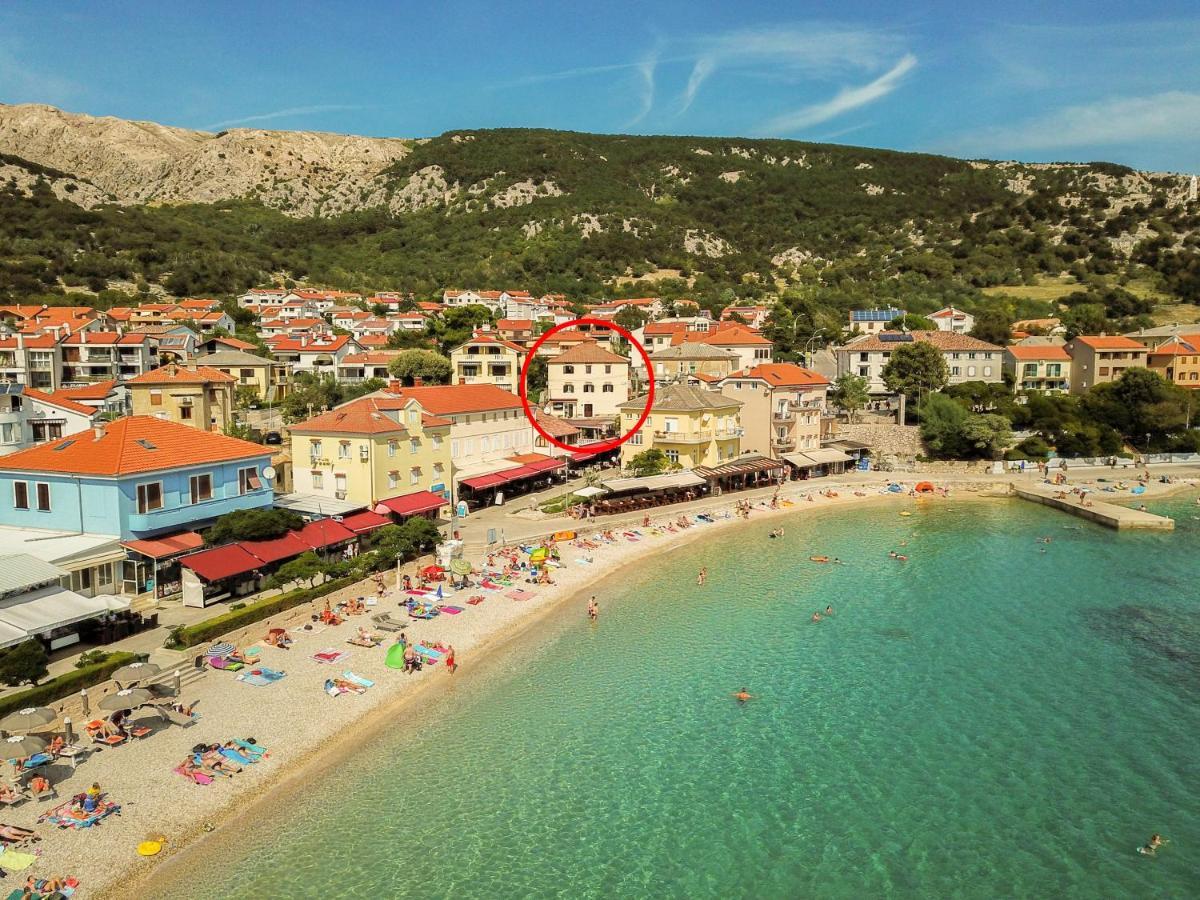Apartments Marin With Sea View Baška Eksteriør billede