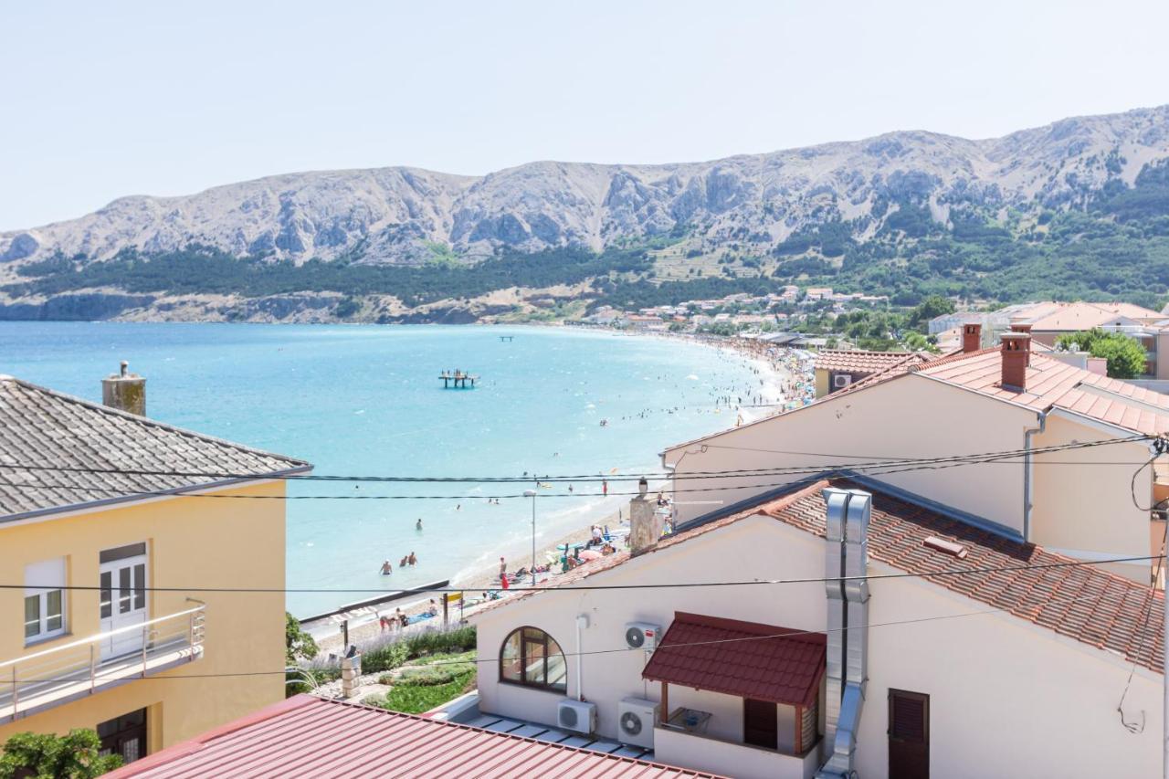 Apartments Marin With Sea View Baška Eksteriør billede