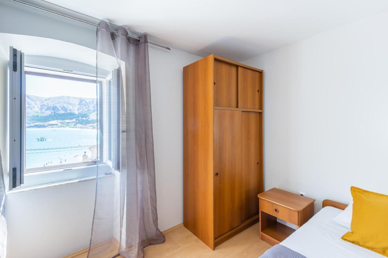 Apartments Marin With Sea View Baška Eksteriør billede